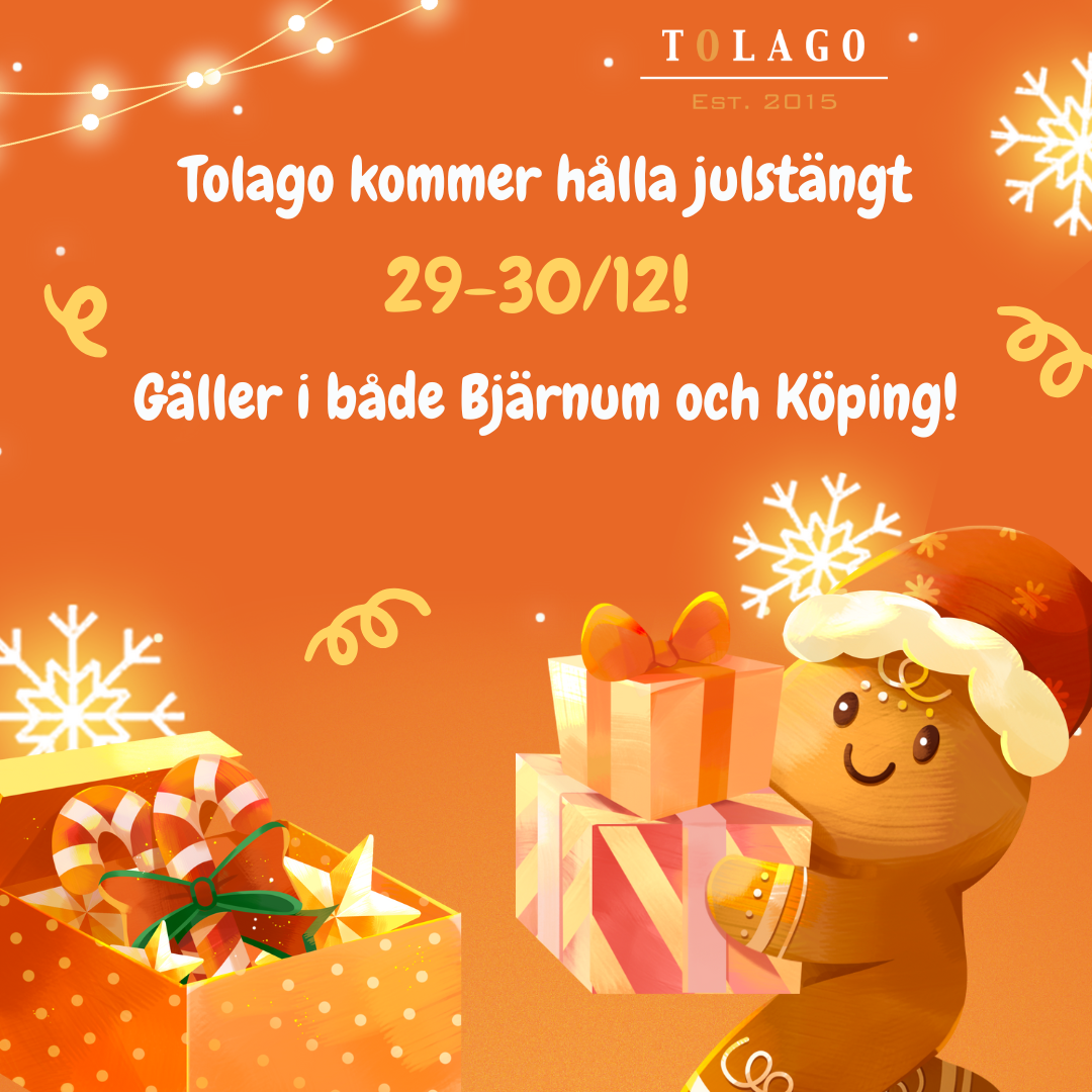 Vi håller julstängt!