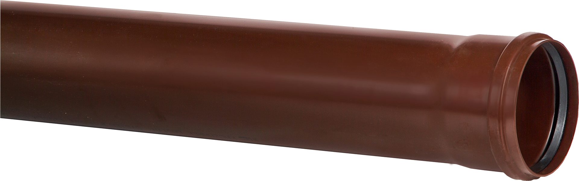 Pipe for Gutter Kaczmarek Karolina PVC with socket 110x1000 mm