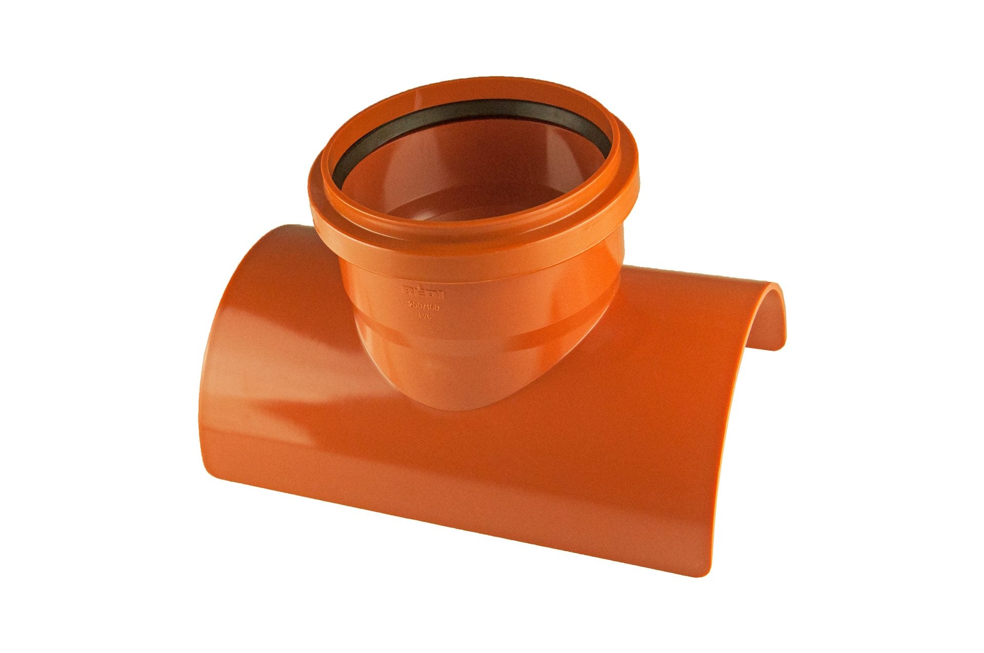 Saddle for Sewage Pipe Kaczmarek PVC 90° for gluing