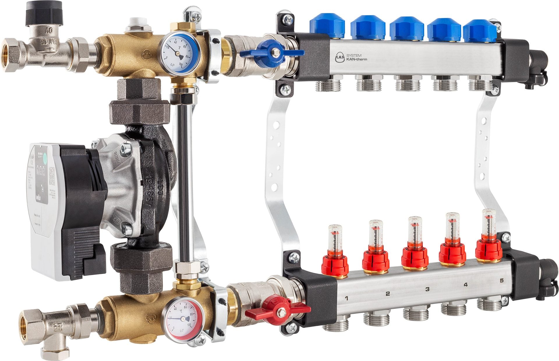 Manifold with Mixing Unit KAN-therm InoxFlow USFP Series