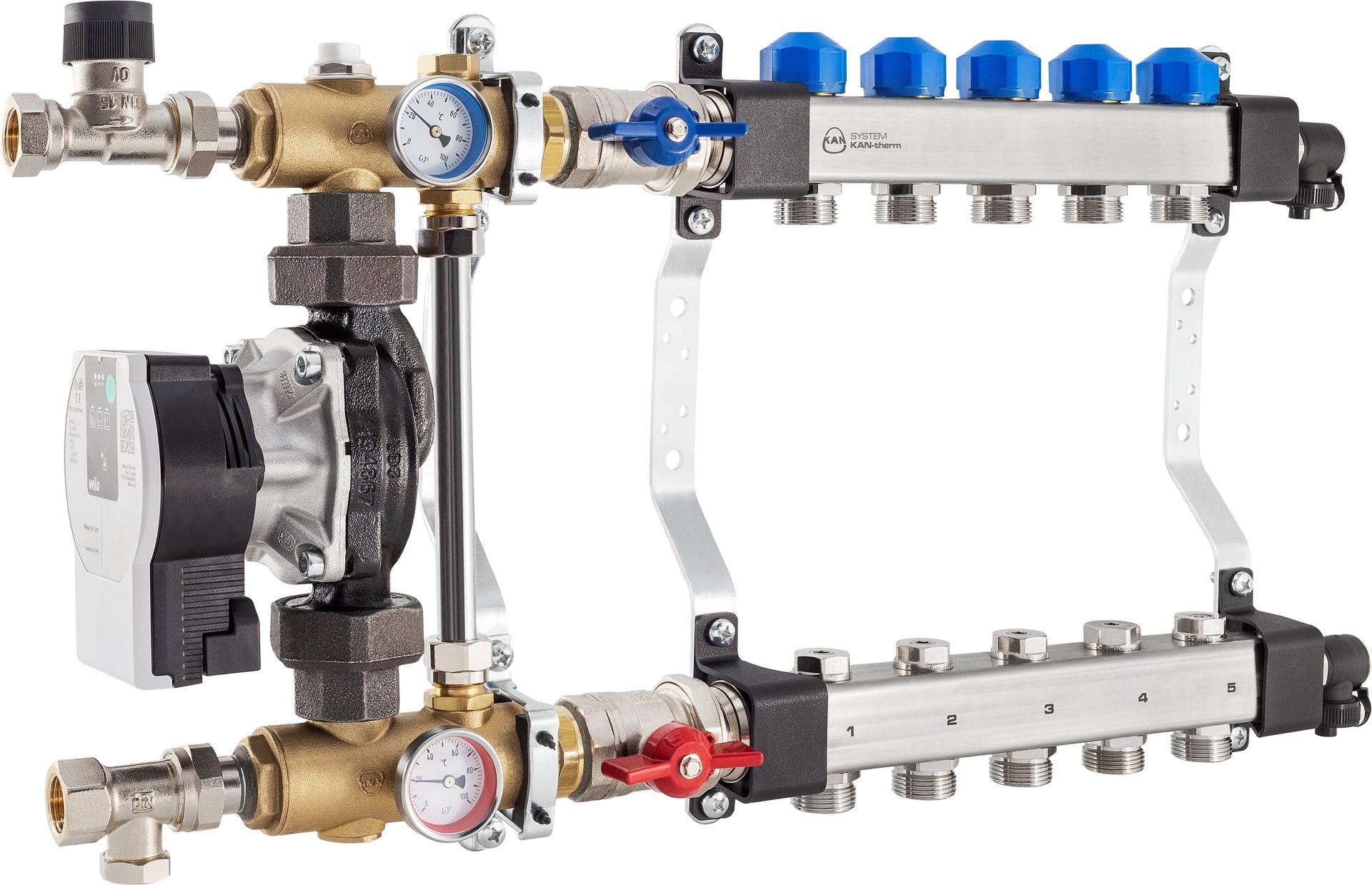 Manifold with Mixing Unit KAN-therm InoxFlow USVP Series