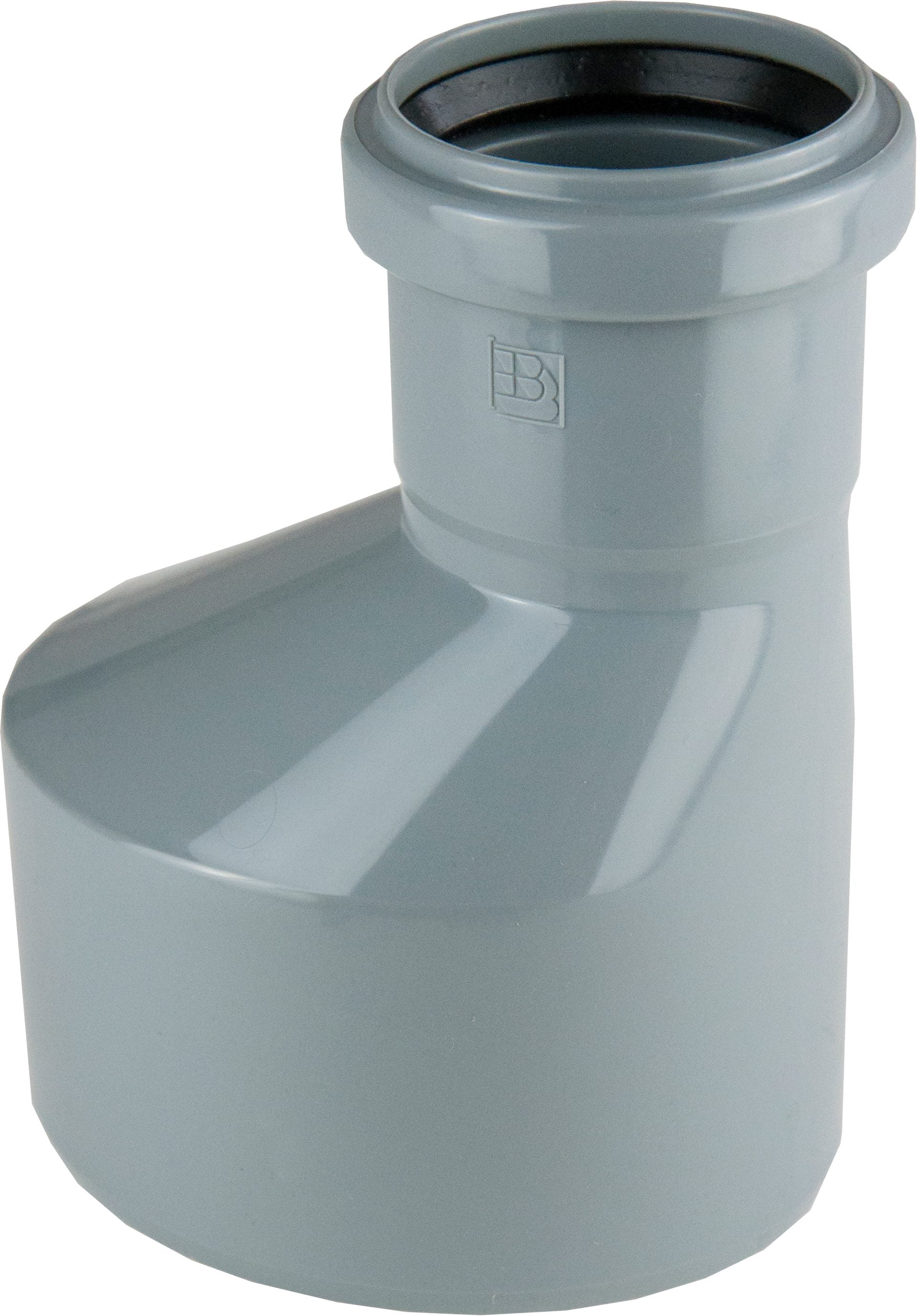 Reducer for Indoor drainage Kaczmarek Fonica PP HT Grey
