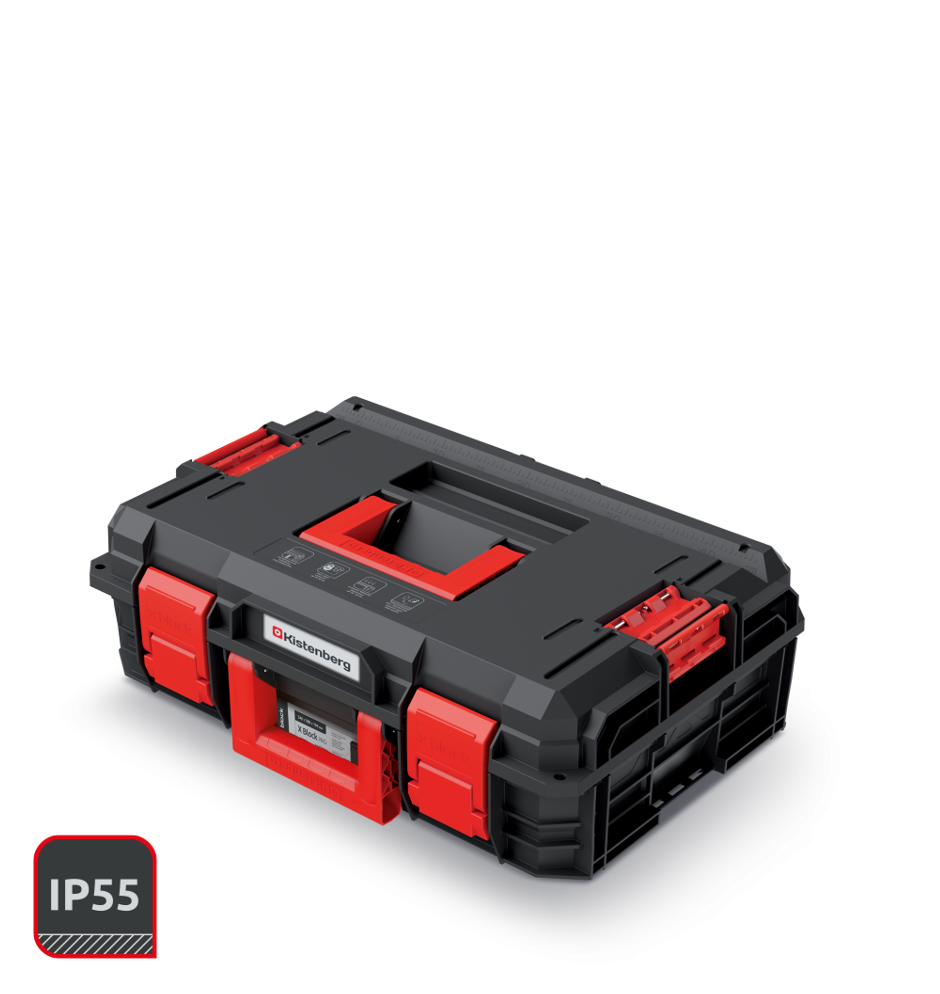 Tool Case Kistenberg X-Block Log 2 Handles for Easy Carrying